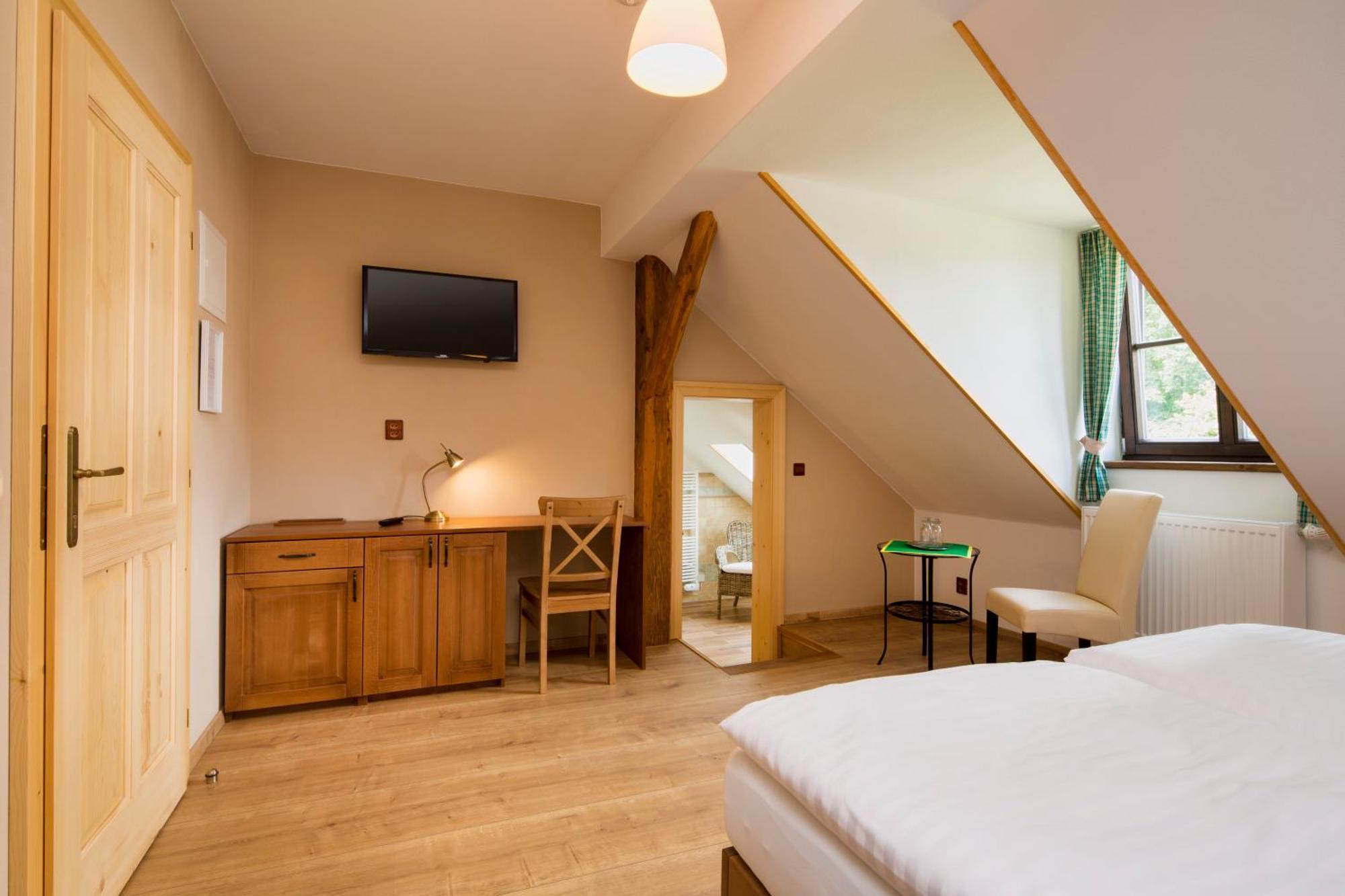 Wellness Hotel Florian Ceske Zleby Stozec Luaran gambar