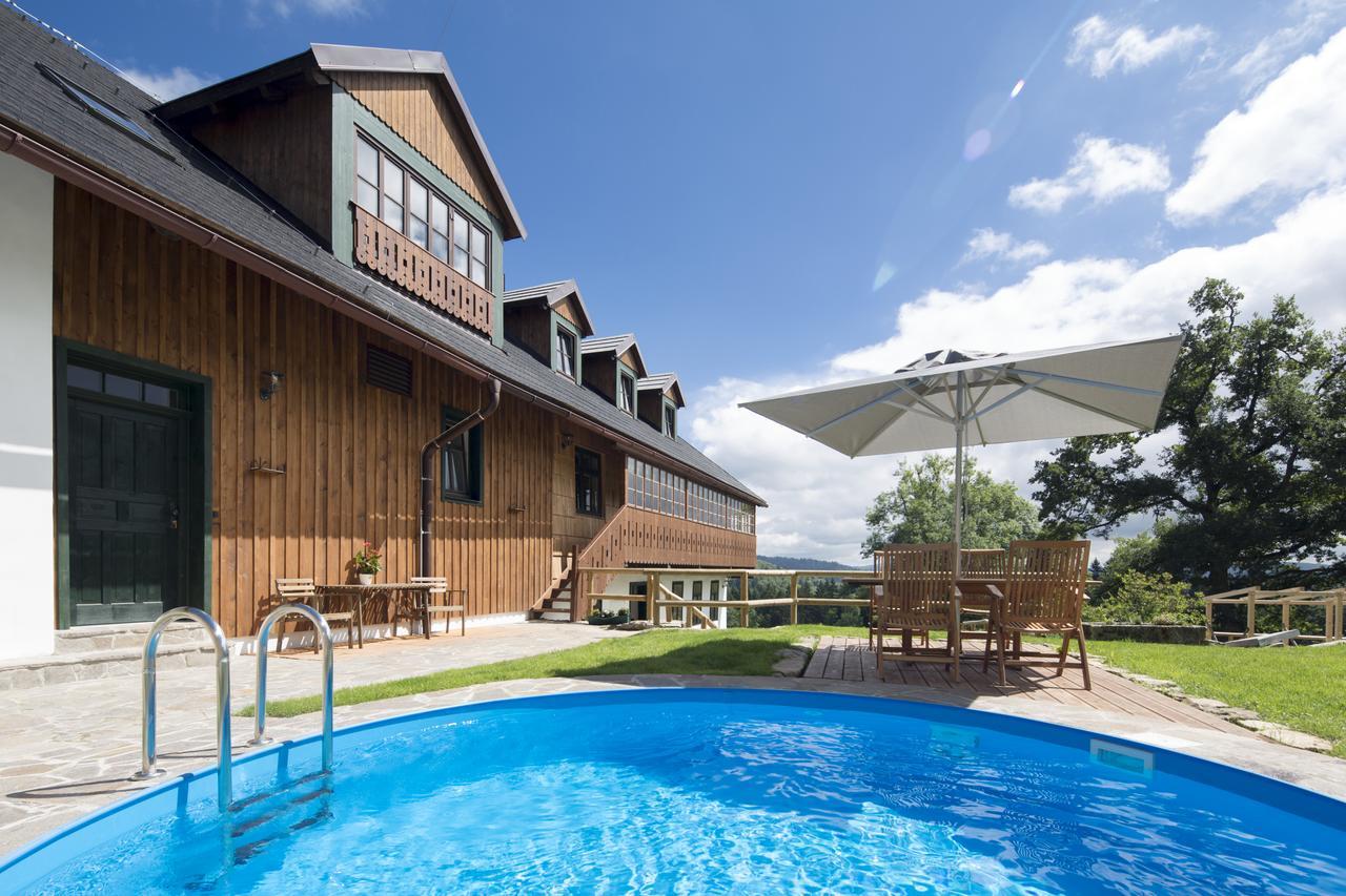 Wellness Hotel Florian Ceske Zleby Stozec Luaran gambar